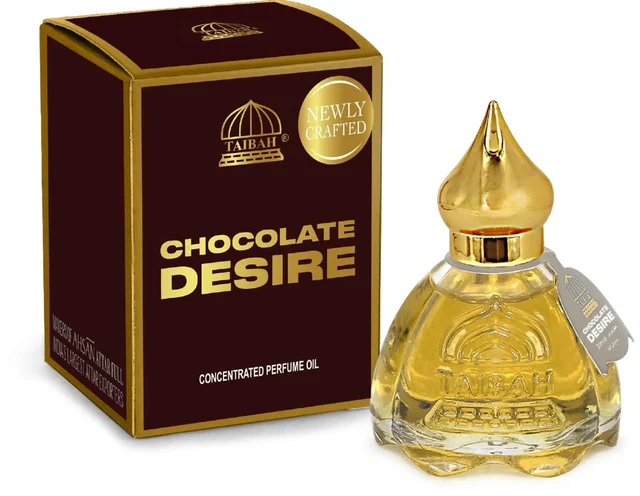 Ahsan Chocolate Desire Taibah Series Attar Roll On | Alcohol Free - 20ML