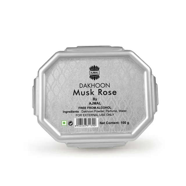 Ajmal Dakhoon Musk Rose Bakhoor Pure Premium Quality - 100GM