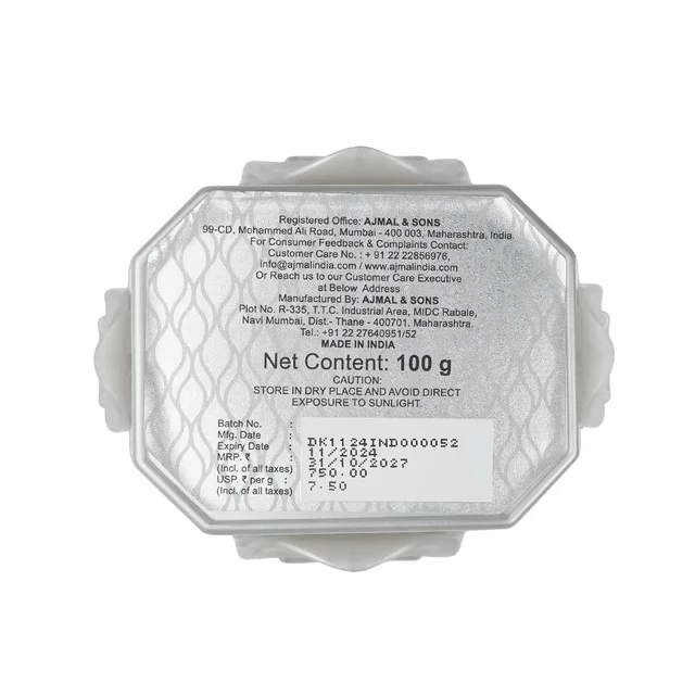 Ajmal Dakhoon Musk Rose Bakhoor Pure Premium Quality - 100GM