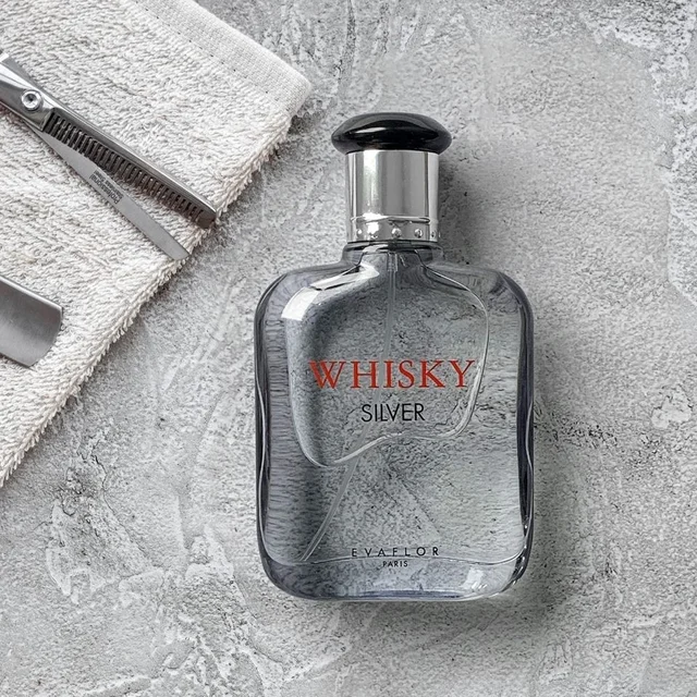 EVAFLOR Paris Whisky Silver Eau De Toilette | For Men - 100ML