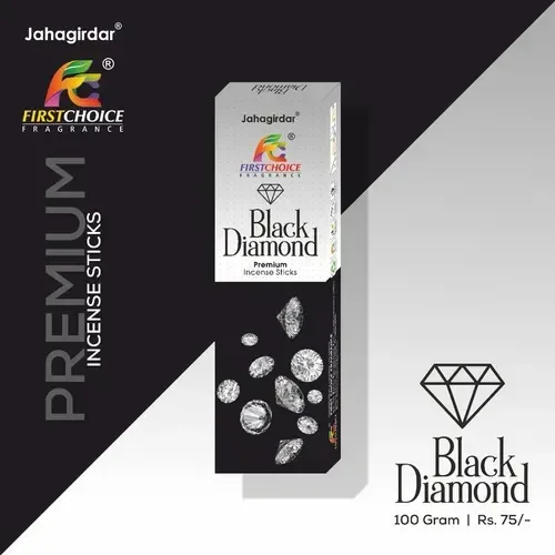 First Choice Black Diamond Premium Incense Sticks - 100GM