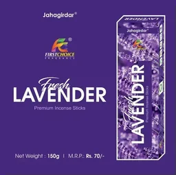 First Choice Fresh LAVENDER Premium Incense Sticks - 150GM
