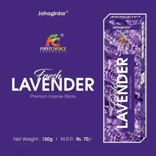 First Choice Fresh LAVENDER Premium Incense Sticks - 150GM