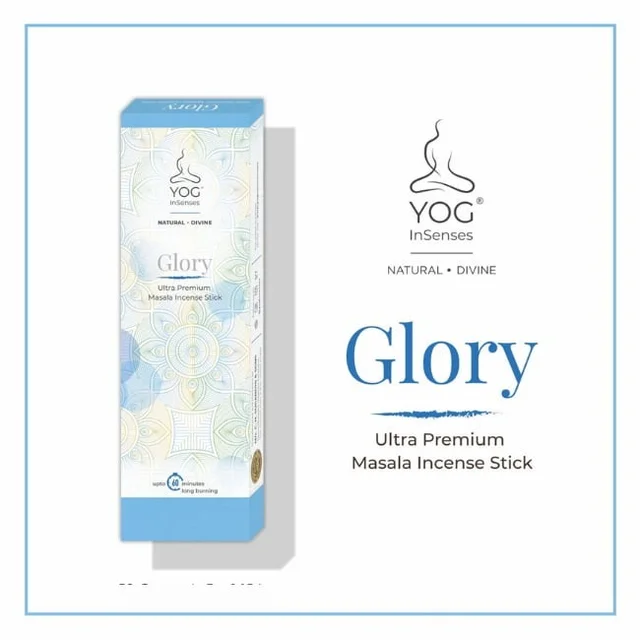Yog InSenses Glory Ultra Premium Masala Natural incense sticks - 50GM