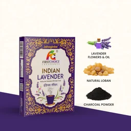 First Choice Indian Lavender Natural Masala Dhoop Cup - 12 Cups