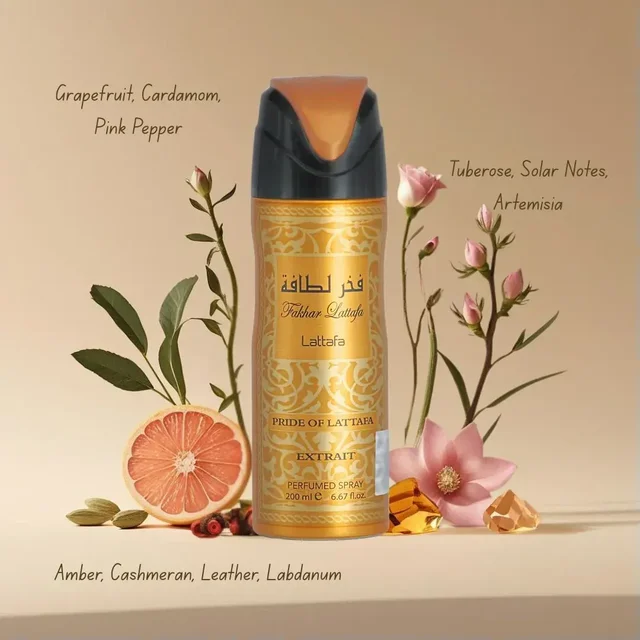 Lattafa Fakhar Lattafa Pride of Lattafa Extrait Long Lasting Perfumed Spray - 200ML