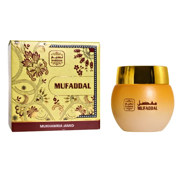 Naseem MUFADDAL Mukhamria Jamid Body Cream Premium Quality Made In UAE product - 25ML