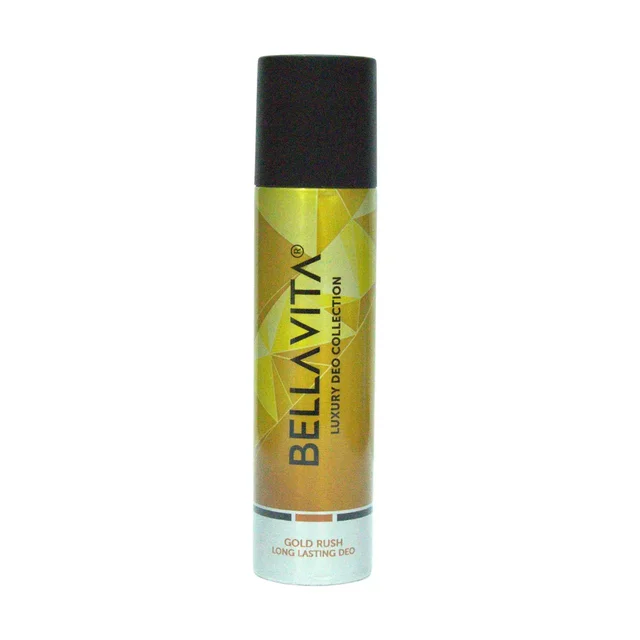 Bellavita Gold Rush Long Lasting Luxury deo spray - Unisex - 150ML