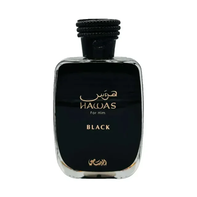 Rasasi Hawas Black Eau De Parfum | For Men - 100Ml