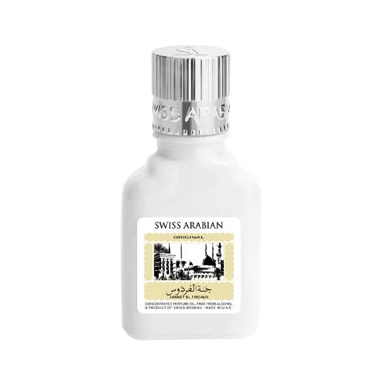 Swiss Arabian Jannet El Firdaus Orignal Attar - White - 9ML