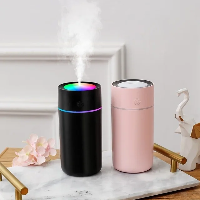 Humidifier Aroma Oil Diffuser Ultrasonic Air Humidifier Fashion USB Mini LED lights For Home Office