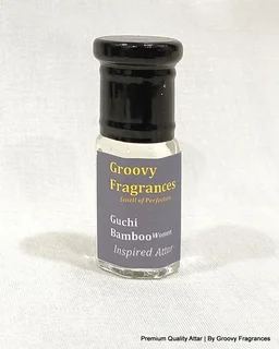 Groovy Fragrances Bamboo Long Lasting Perfume Roll-On Attar | For Women | Alcohol Free by Groovy Fragrances - 3ML