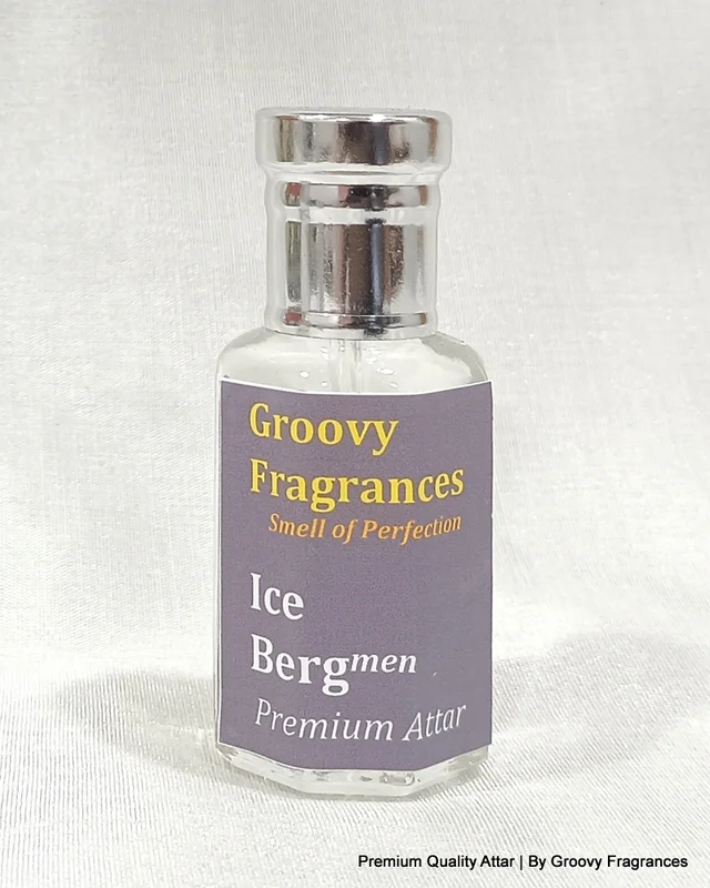 Groovy Fragrances ICEBERG Long Lasting Perfume Roll-On Attar | Unisex | Alcohol Free by Groovy Fragrances - 12ML
