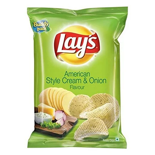 Lays American Style Cream And Onion Flavour