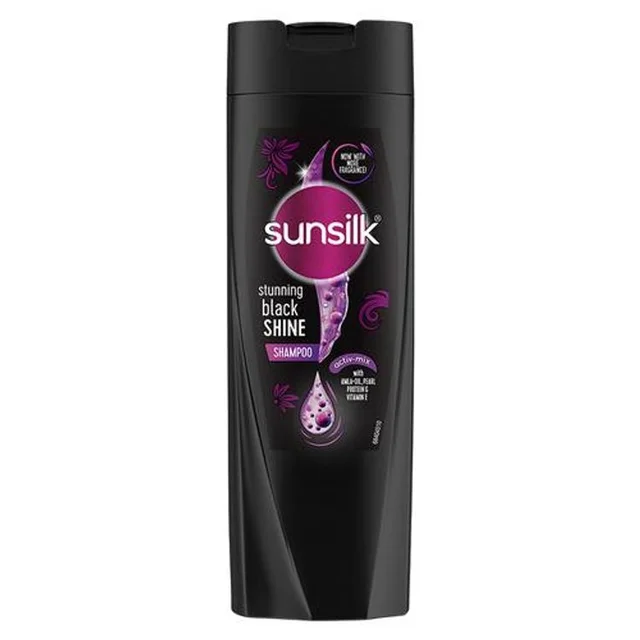 Sunsilk Shampoo - 80ml, Black Shine
