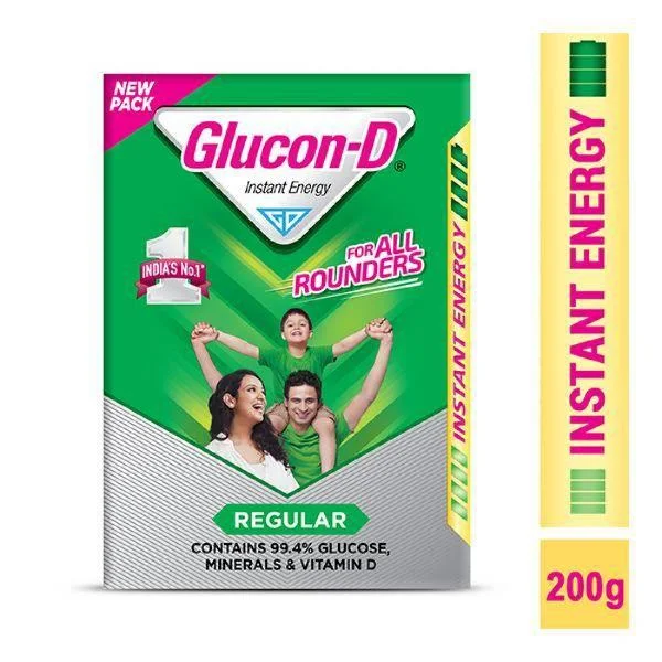 Glucon-D Regular - 200gm, Regular