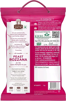 India Gate Basmati Rice 5kg