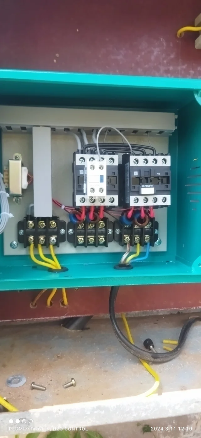 Electro 3 Phase Double Moter Panel