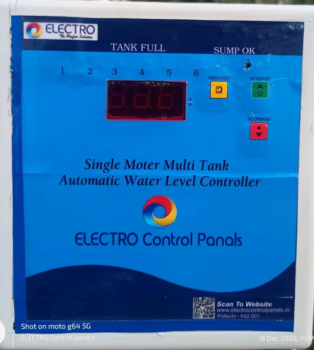 Multi Tank Water Level Controller 