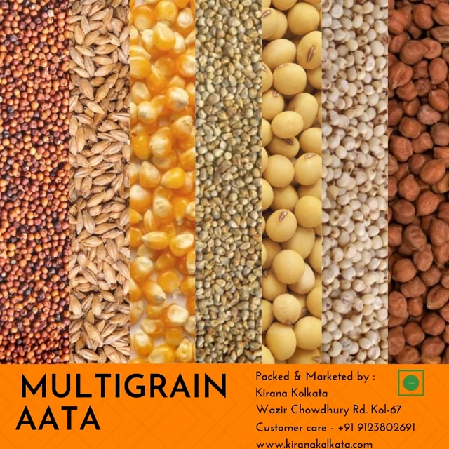 Multigrain Flour/Aata (With 8 Grains)