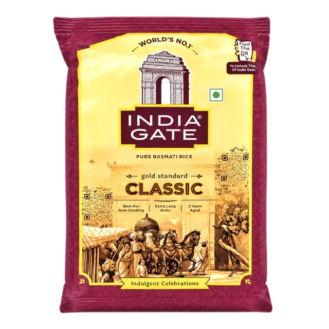 India Gate Classic Basmati Rice - 1 Kg