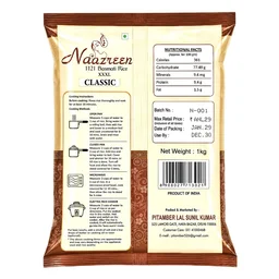 Naazreen Classic Basmati Rice - 1 Kg