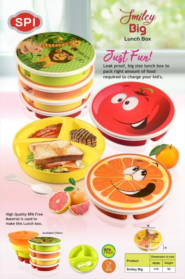 Smily Big Lunch Box (6330)