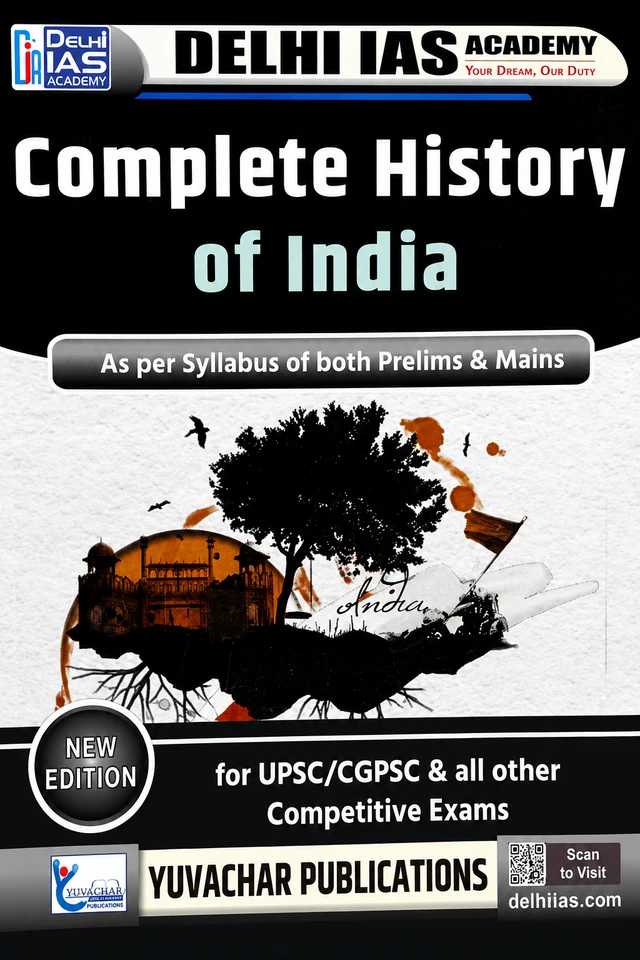 Complete History of india (CGPSC Pre & Mains : English Medium) | Delhi IAS Academy
