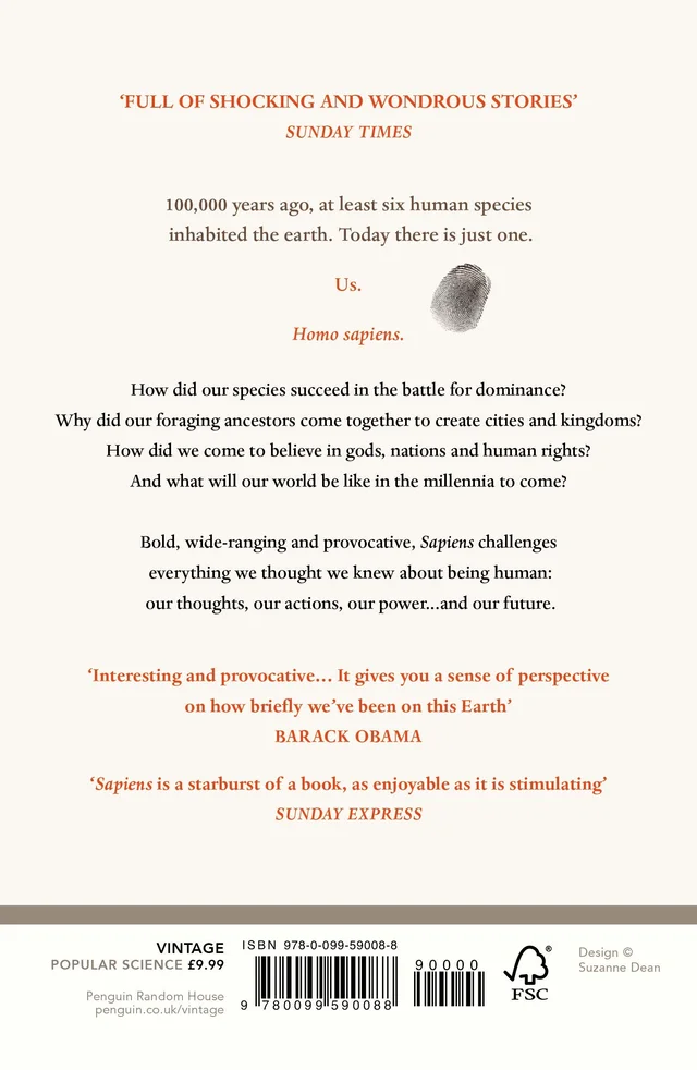 Sapiens: A Brief History of Humankind - by Yuval Noah Harari (Author)