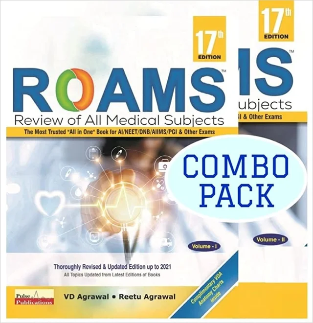 Roams Review Of All Medical Subjects 2 Volume Set 17th Edition-2022 - Dr.VD Agrawal, Dr.Reetu Agrawal, et al