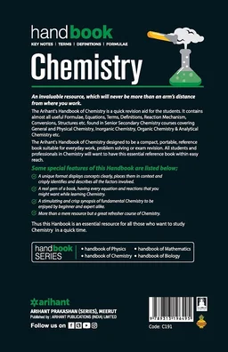 Handbook of Chemistry - Arihant Expart