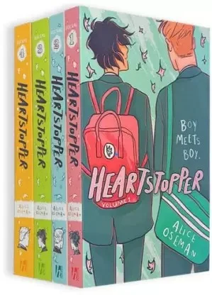 Heartstopper Series Volume 1-4 Books Set  (Paperback, Alice Oseman) - Alice Oseman