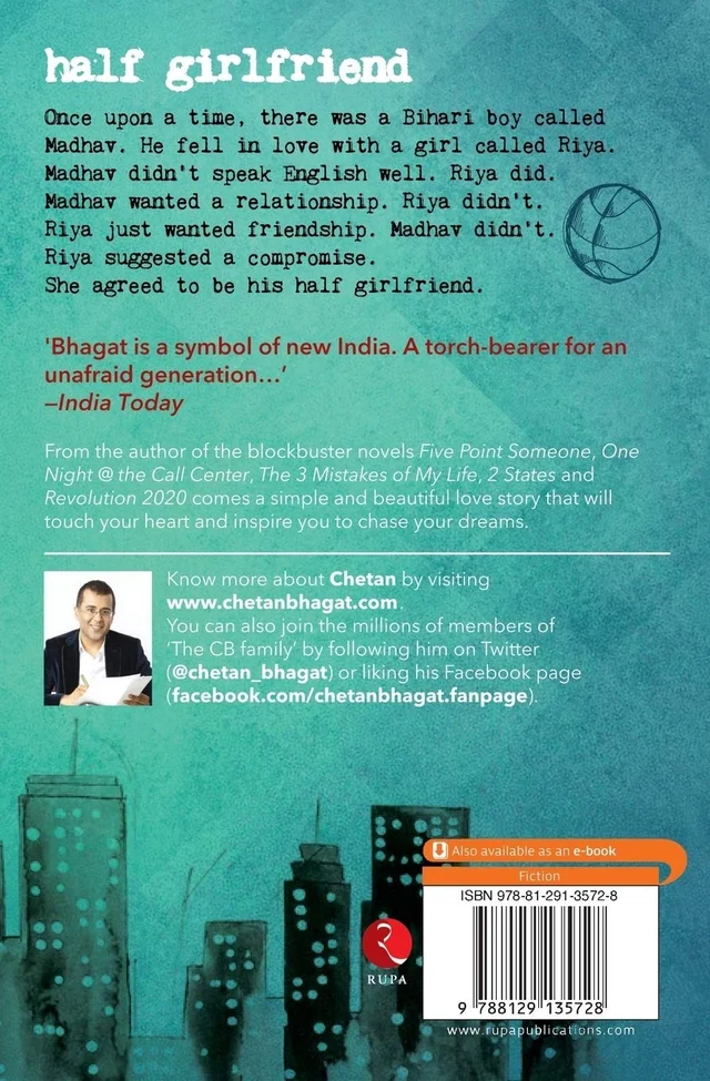 Half Girlfriend - Chetan bhagat