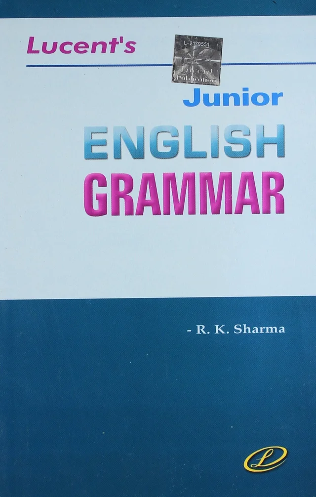 Lucen's Junior English Grammar - by Sharma (Author), R K (Author)