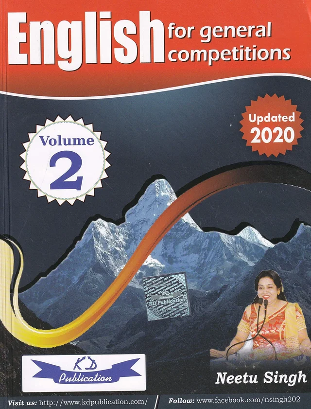 English for General Competitions (Volume - 2) - Updated 2020 - by Neetu Singh  (Author)