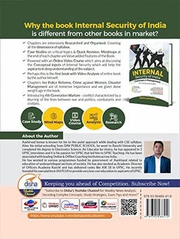 Internal Security of India - Challenges & Management for UPSC Civil Services Exams CSE | IAS Prelims & Mains Exams | State PSC | State Administrative Exams Paperback – 1 December 2021 - by Aashirvad kumar (Author
