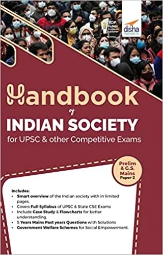 Handbook of Indian Society for UPSC & State Civil Services Exams | IAS Prelims & Mains | State PSC | CSE | State Administrative Exams Paperback – 1 February 2022 - by Saurabh Kumar (Author)