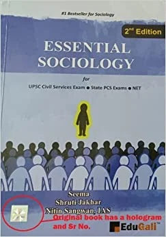Essential Sociology Second Edition - by Nitin Sangwan (Author), Seema (Author), Shruti Jakhar (Author)