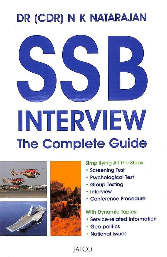 Ssb Interview : The Complete Guide - by Nk Natarajan (Author), Jaico Book House (Publisher)