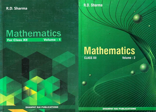 Mathematics For Class 12 (Set Of 2 Vol.) Examination 2021-2022 : Old Edition Paperback – 1 January 2021 - by R.D. Sharma  (Author)