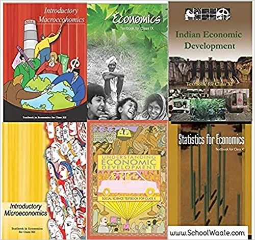 NCERT Economics Books Set Class 9 To 12 (English Medium - Binded Books) - NCERT