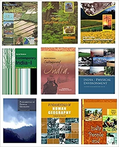 NCERT Textbook Geography Books 6th to 12th (1 Combo Set) - NCERT