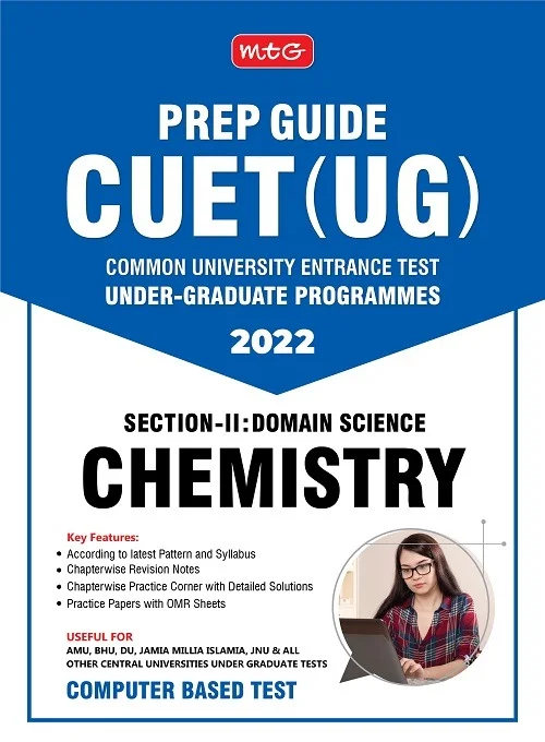 PREP GUIDE CUET (UG) SECTION CHEMISTRY - MTG TEAM