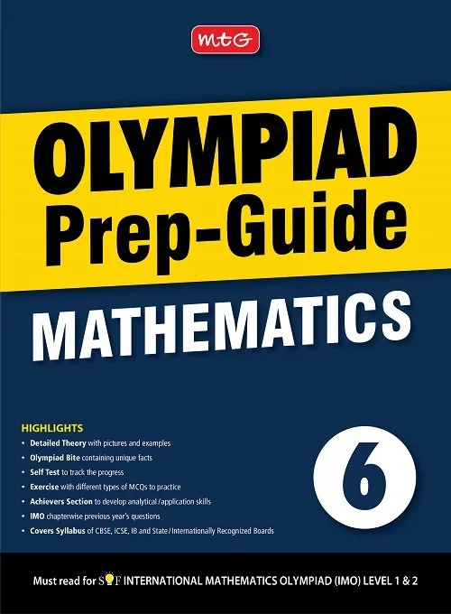 Olympiad Prep Guide MATHEMATICS ; Class 6 - MTG TEAM