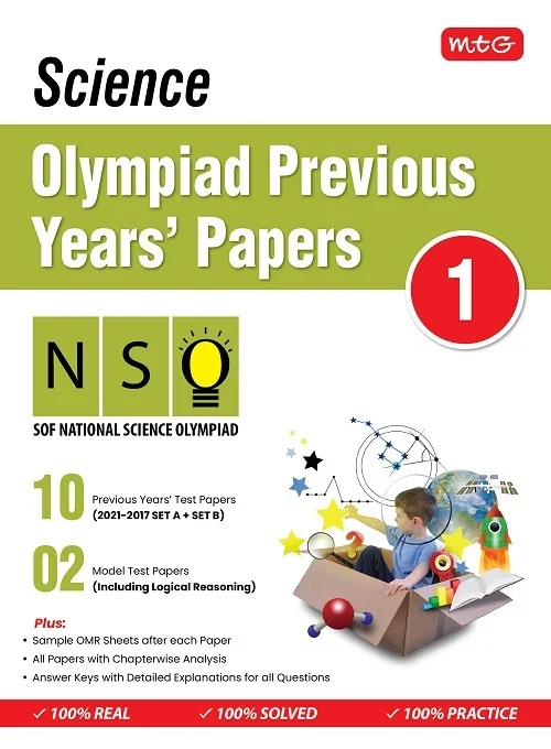 SCIENCE Olympiad Previous  Year's Papers ; Class 1 - MTG TEAM