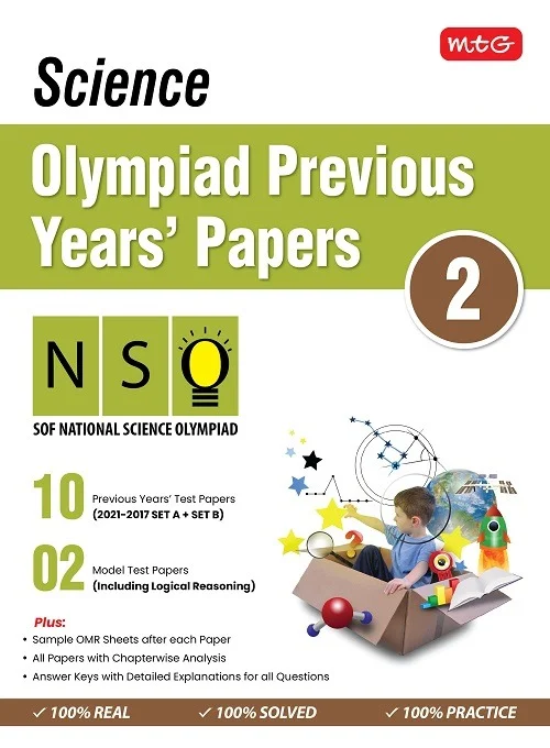 SCIENCE Olympiad Previous  Year's Papers ; Class 2 - MTG TEAM