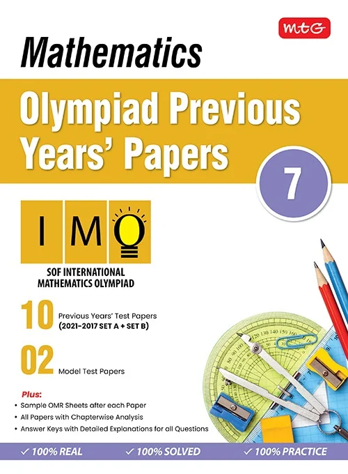 MATHEMATICS Olympiad previous years papers ; Class 7 - MTG TEAM