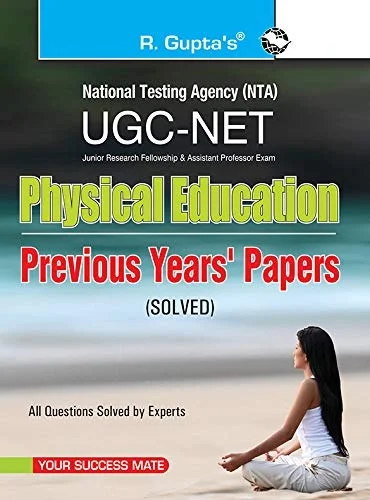 R Gupta Physical Education NTA NET/ JRF Solved Paper with Paper 1+2 - R Gupta Expert Panel, English Version