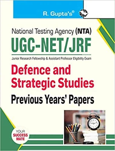 R Gupta Defence and Startegies NTA NET/ JRF Solved Paper with Paper 1+2 - R Gupta Expert Panel, English Version