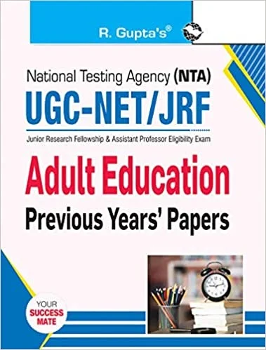 R Gupta Adult Education NTA NET/ JRF Solved Paper with Paper 1+2 - R Gupta Expert Panel, English Version